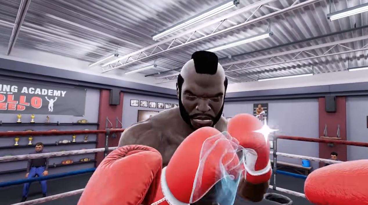 Box simulator angelo. Бокс ВР игра. Thrill of the Fight от Oculus. Симулятор бокса виар. Бокс Крид VR.
